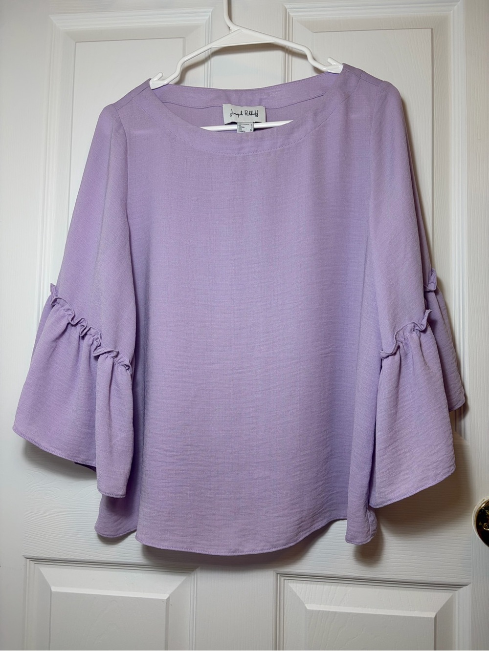 Joseph Ribkoff Lavander Bell Sleeve Blouse | Made in Canada | Size 4